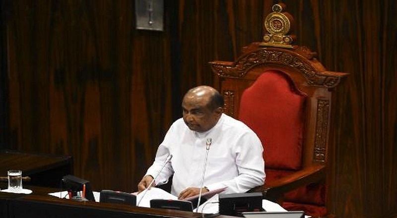 பொதுஜன பெரமுனவின் நாடாளுமன்ற உறுப்பினர்களுக்கு உணவு வழங்குவதை இடைநிறுத்த திட்டம் -சபாநாயகர்